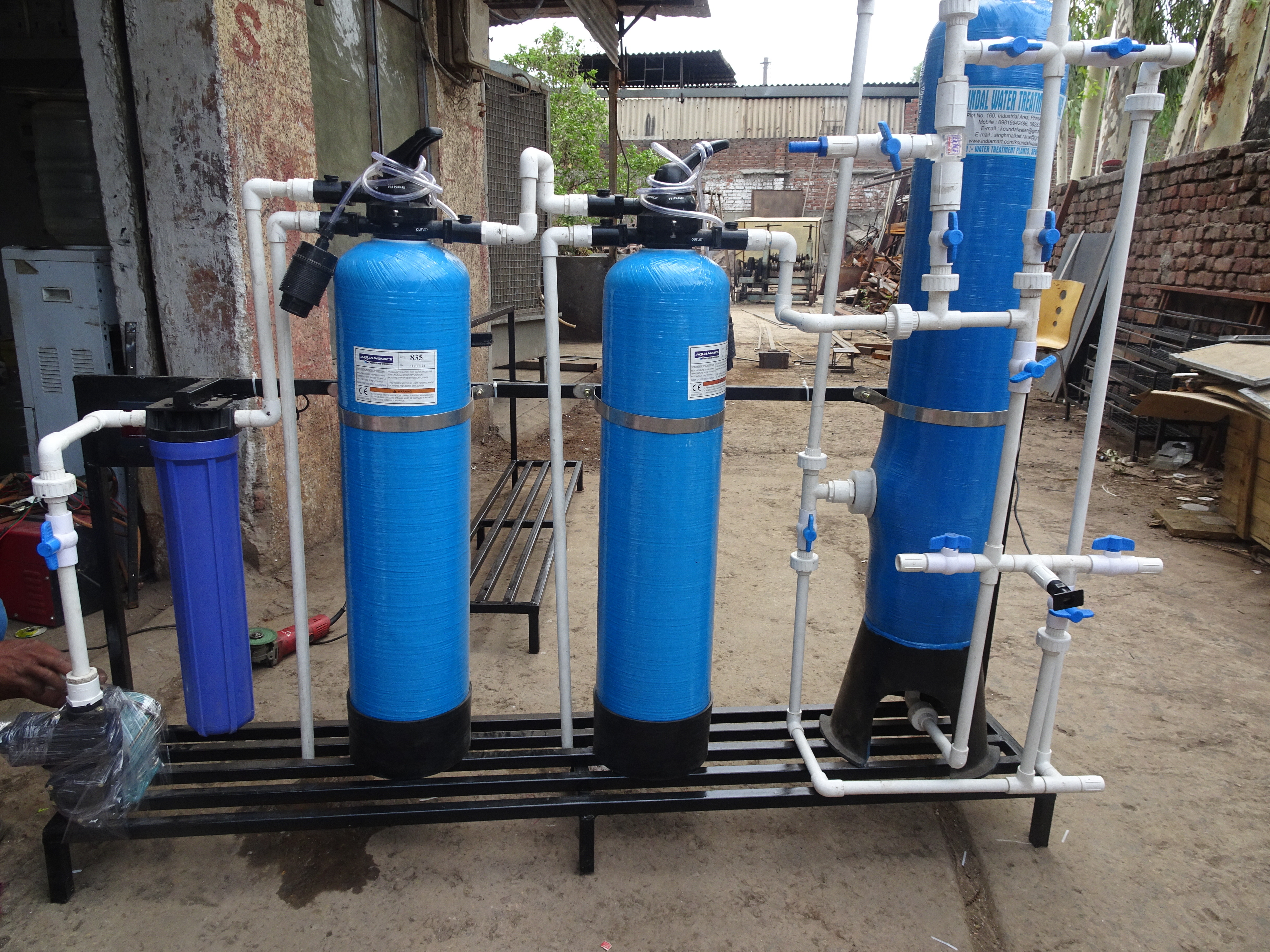 dm water plants for labs