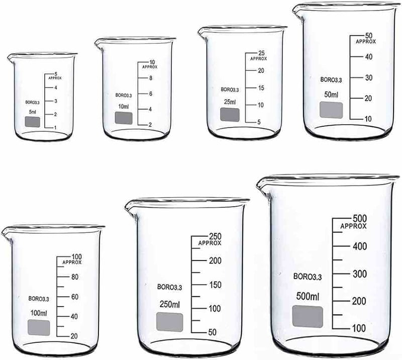 laboratory glass beaker