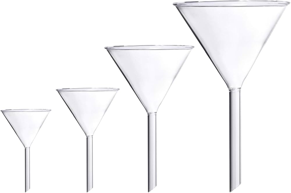 laboratory glass funnel